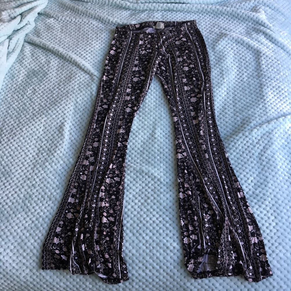 printed stretchy yoga pants